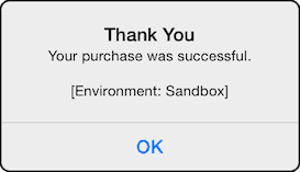 Confirm purchase