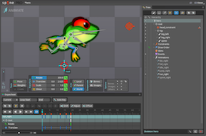 Spine animation