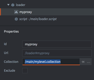 add proxy component