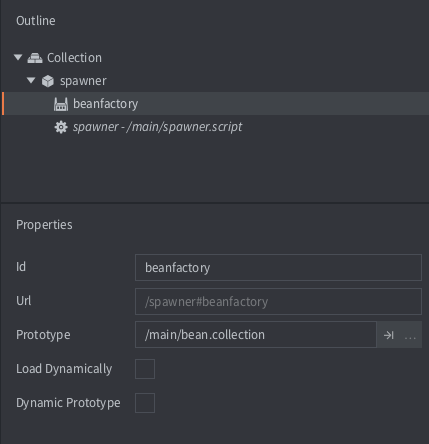 Collection factory