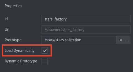 Load dynamically