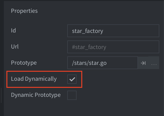 Load dynamically