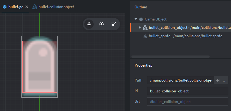 collision object