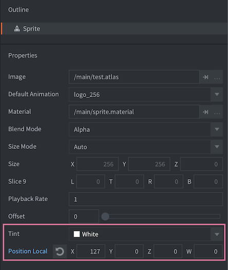 sprite-attributes