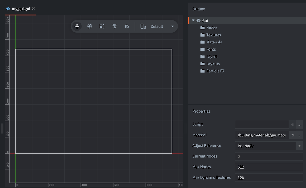 New gui