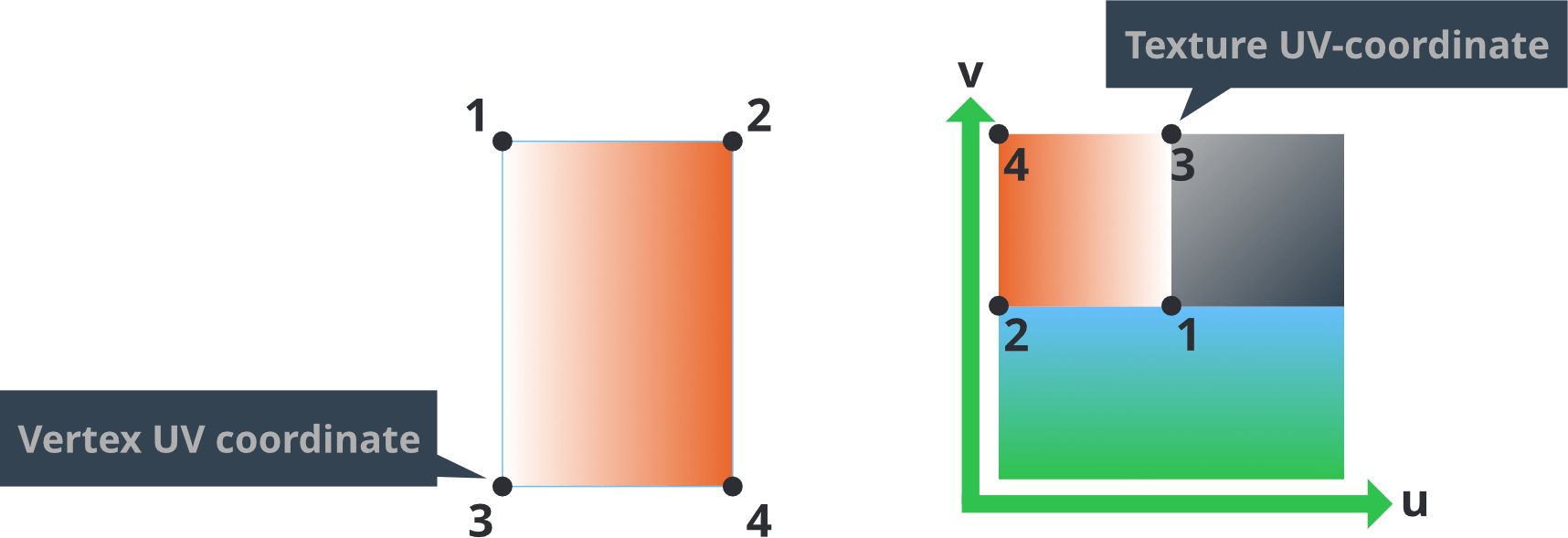 UV coordinates