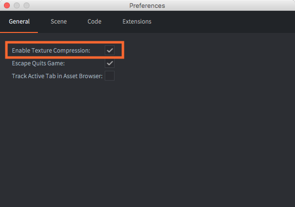 Texture profiles preferences