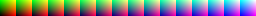 16 colors lookup table