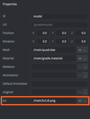 quad model lookup table